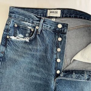 AGOLDE Jeans: Ren High Rise Wide Leg